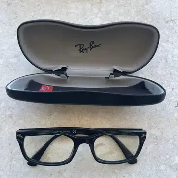 Ray-Ban 레이밴 RB5017 블랙 도수 없음 패션 안경 케이스 포함