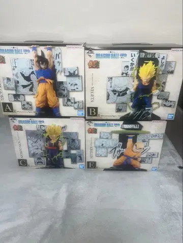 드래곤볼 제일복권 40주년 A상 B상 C상 E상 피규어