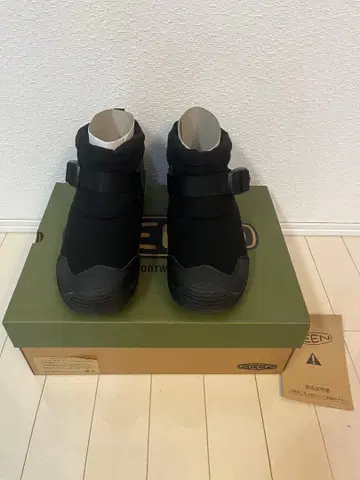 미사용 새상품 KEEN 후드 로메오 미니 블랙 26cm