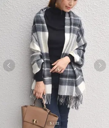 SHIPS JOHN SCOTT: 체크 스톨