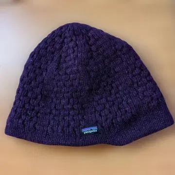 Patagonia 보라색 니트 모자 뜨개질 디자인