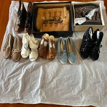 여성 신발 샌들 세트