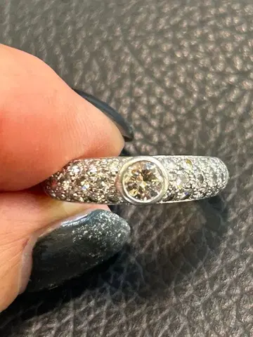 PT 플라티나 900 다이아몬드 1.5 캐럿 반지