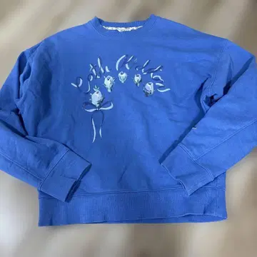 캐스키드슨 맨투맨 트레이닝복 블루 size 프리