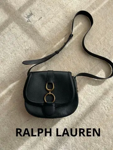랄프 로렌 가죽 숄더백