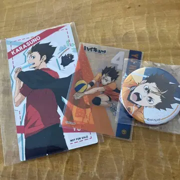 니시노야 유우 캔뱃지 엽서 세트 하이큐!!