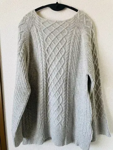 Spick & Span 해밀턴 울 케이블 니트