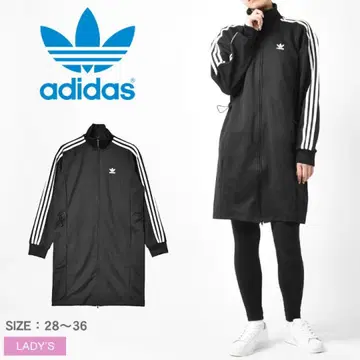새상품급 adidas 블랙 롱 트랙 자켓 [ L ]