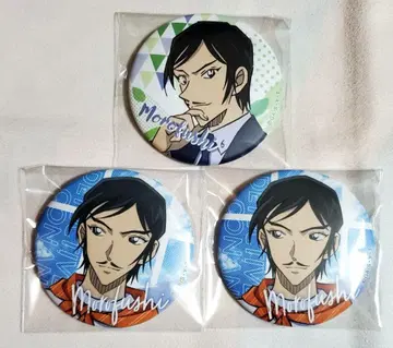 명탐정 코난 캐릭터 배지 캔뱃지 피서지 모로후시 타카아키 3종 세트