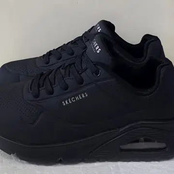 235] 스케쳐스 우노 스탠드온에어 와이드 트리플블랙ㅡ단종매물,최저가