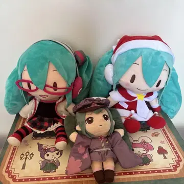 하츠네 미쿠 봉제 인형 세트