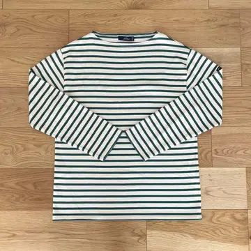 SAINT JAMES 긴팔 티셔츠 보더