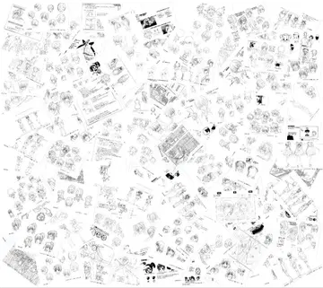 수호캐릭터! 두근두근 설정 자료 제작 자료 [ 151장 ]