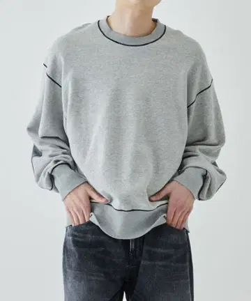 JieDa DRAPING SWEAT CREW