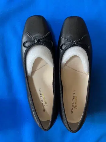 [뛸 수 있는 펌프스/천연 가죽 사용] 스퀘어토 발레 펌프스/R-6009