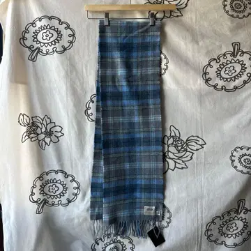 [ 미사용 새상품 ] Kinloch Anderson 체크 무늬 머플러