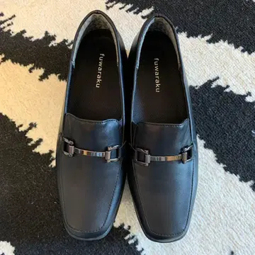 fuwaraku 블랙 로퍼