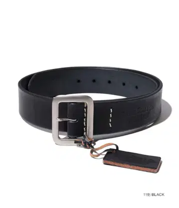 SUGAR CANE 스테디셀러 개리슨 벨트 블랙 34 새상품