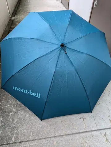 1월 말까지 몽벨 트레킹 엄브렐라 우산 주머니 포함, 튕김 커버 없음