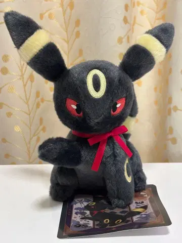 포켓몬 센터 오리지널 이브이 컬렉션 봉제 인형 블래키