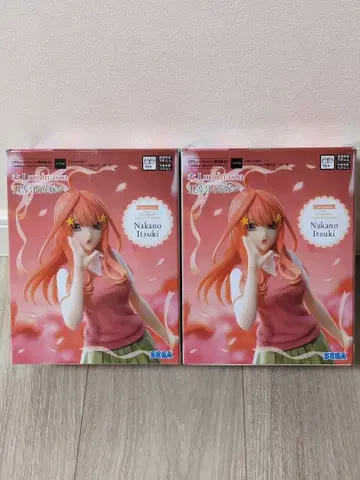 나카노 이츠키 피규어 2체 세트 SEGA 5등분의 신부