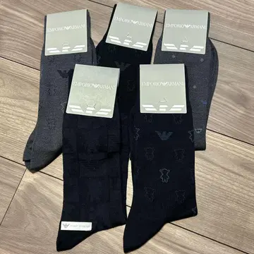 새상품 EMPORIO ARMANI 아르마니 비즈니스 삭스 양말 5켤레