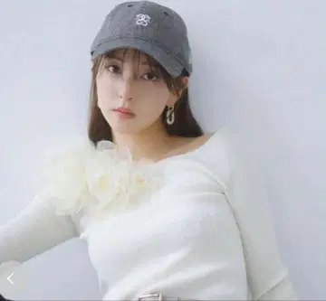 SNIDEL NEWERA 콜라보 바리에 캡 그레이