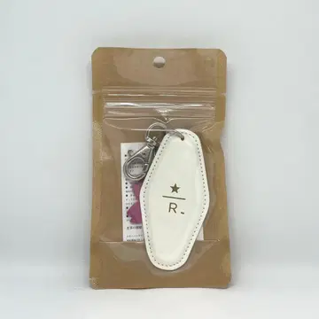 스타벅스 리저브 가죽 키링 화이트 사쿠라 2023