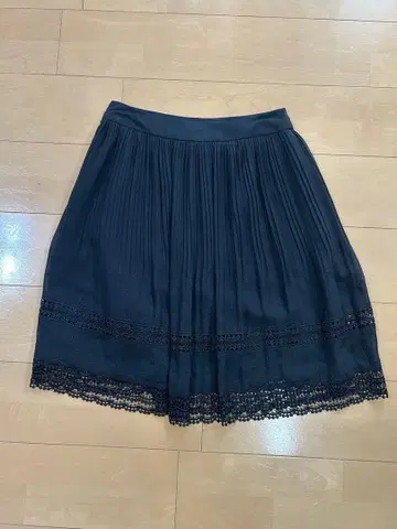 입학식 여성용 스커트 레이스 장식