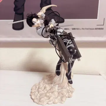 진격의 거인 제일복권 지진 리바이 피규어 상자 없음