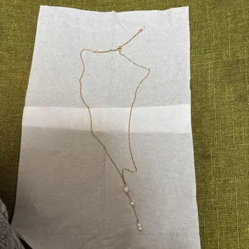 새상품! 미사용! 펄 목걸이 50cm