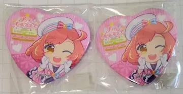 프리티 리듬 레인보우 라이브 캔뱃지 나루