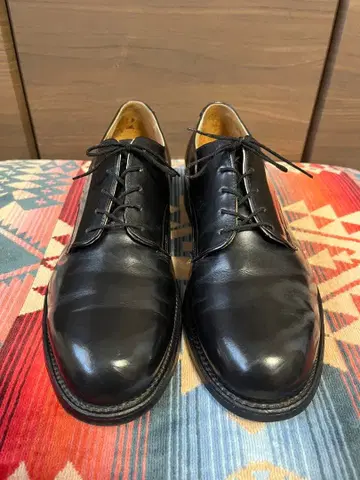 90's 미군 US NAVY 가죽 밑창 서비스 신발