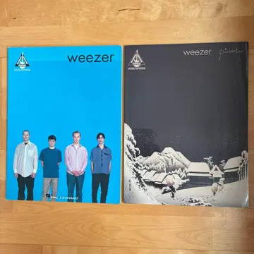weezer 수입판 기타 악보 2권 세트