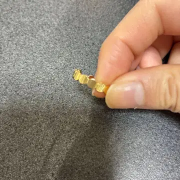 물결 디자인 오픈 반지