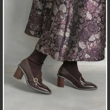 RANDA 다크 브라운 삭스 부츠