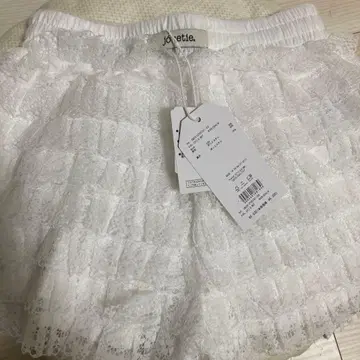 jouetie 레이스 티어드 프릴 숏팬츠