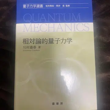 상대론적 양자역학 카와무라 요시하루 저