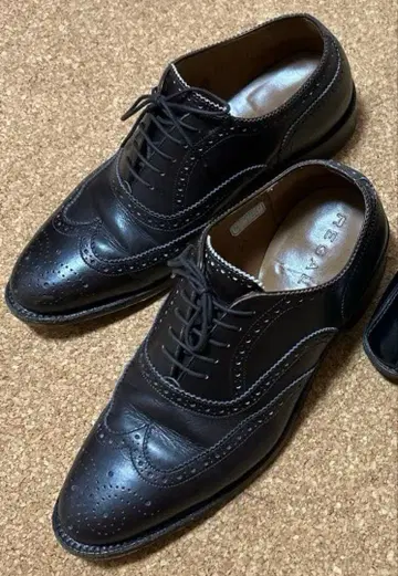 리걸 다크 브라운 윙팁 비즈니스 슈즈