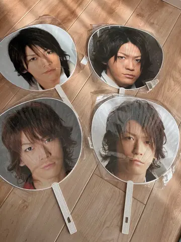 KAT-TUN 카메나시 카즈야 부채 묶음 판매 4개 세트