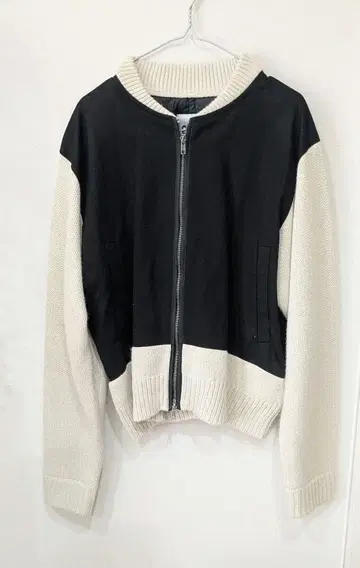 Our. 이소재 퀼팅 니트 자켓 허그허그