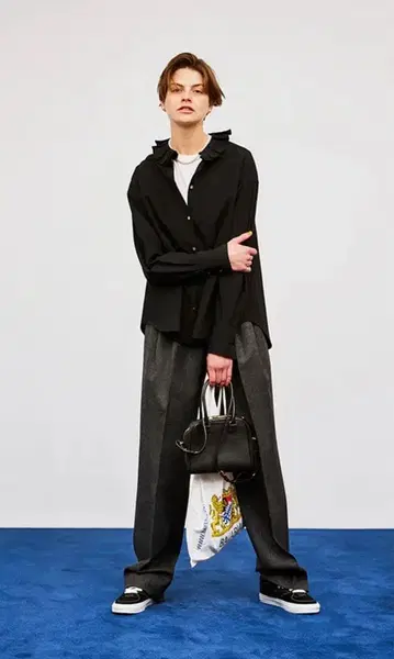 SHINZONE 울 팬츠 34