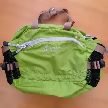 AIGLE 에이글 라이트 그린 3way 백 (허리, 손잡이, 숄더)
