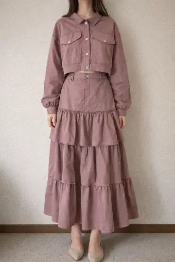 jouetie BIG 포켓 멀티 WAY 셋업 핑크