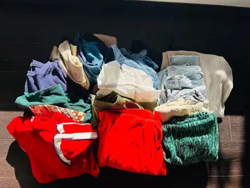 캐주얼 상의 하의 세트 17점