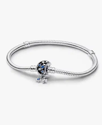 PANDORA moments sparkling moon bracelet