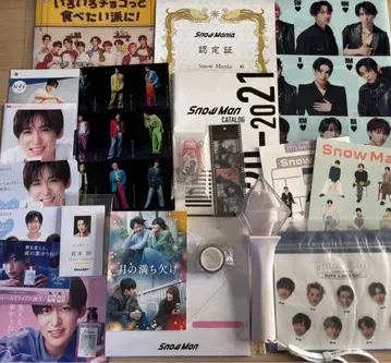 SnowMan 굿즈 등 묶음 판매 응원봉