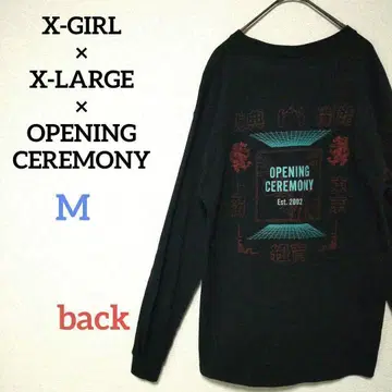 엑스걸 엑스라지 오프닝 세레모니 긴팔 T셔츠 롱T