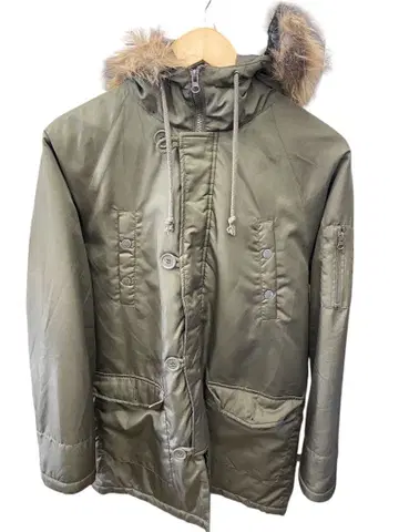 y2k 다운 자켓 퍼 다운 그런지 헤이세이