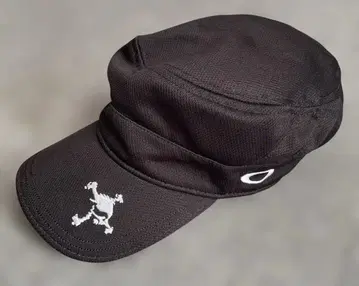 [ 새상품급 ] OAKLEY 메쉬 캡 블랙 스컬 오클리